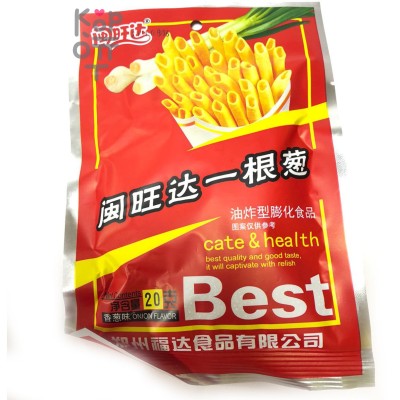 Чипсы картофель фри со вкусом зеленого лука Zhengzhou, 20гр.