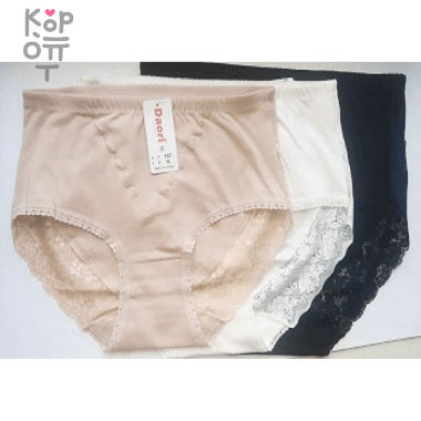 Плотные женские трусы, высокие с корректирующим эффектом, Ю.Корея    — Корейские товары для всей семьи(КорОпт)
