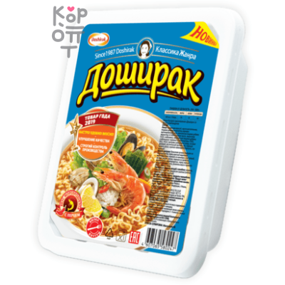 Доширак - Лапша быстрого приготовления со вкусом морепродуктов 90гр.*24шт. 