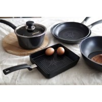 HappyCall IH Diamond The Signature Egg Roll Pan Сковорода для яичных рулетов и омлетов, 20 × 17,5 см (ширина)