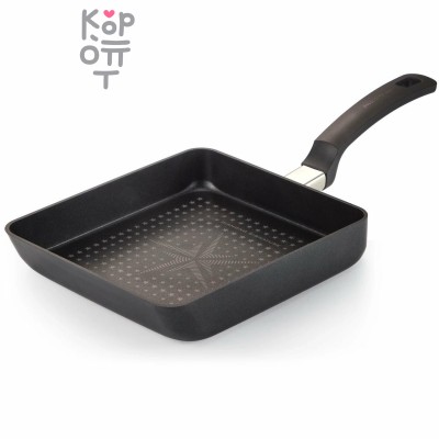 HappyCall IH Diamond The Signature Egg Roll Pan Сковорода для яичных рулетов и омлетов, 20 × 17,5 см (ширина)