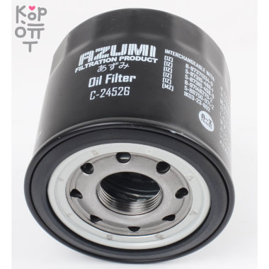 C526/C24526 AZUMI - Фильтр масляный    — Корейские товары для всей семьи(КорОпт)