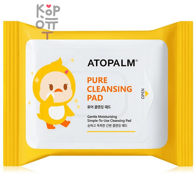Atopalm Pure Cleansing Pad - Детские очищающие салфетки 30шт. 