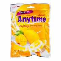 Lotte Anytime Milky Mango - Карамель леденцовая с ксилитолом, Манго 60гр. Lotte Anytime Milky Mango - Карамель леденцовая с ксилитолом, Манго 60гр.