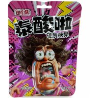 Кислая освежающая карамель YunHua Sour Candy - невероятный вынос мозга со вкусом ледяного Персика