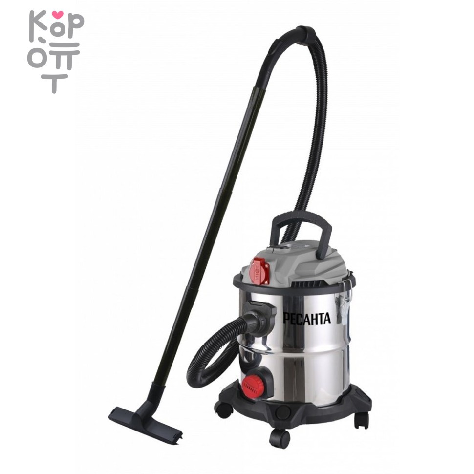 Пылесос строительный Ресанта ПС-1500/20, купить с доставкой на дом фото 1 — Корейские товары для всей семьи(КорОпт)