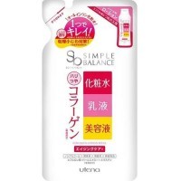 UTENA Simple Balance Лосьон для лица 3 в 1 с тремя видами коллагена для придания коже сияния и упругости
