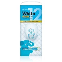 Whito Детские подгузники-трусики для девочек и мальчиков 38шт. 12-17кг., Размер Big на 12 часов