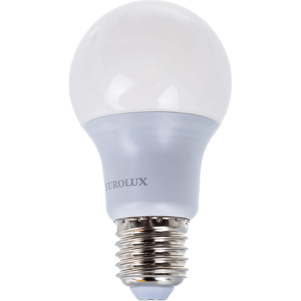Светодиодная лампа Eurolux LL-E-A60-7W-230-4K-E27/груша, 7Вт, нейтральный, Е27