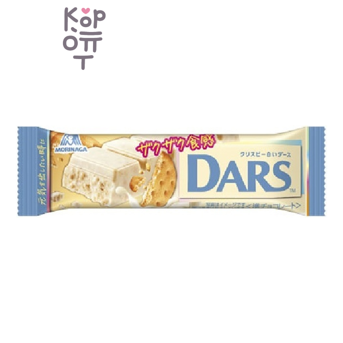 DARS — Шоколад белый хрустящий, Morinaga, 41 г