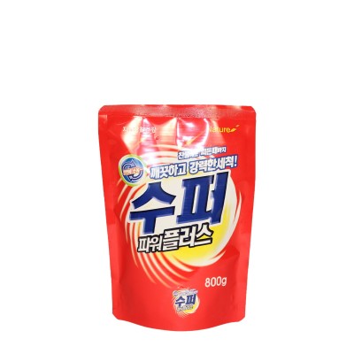 Стиральный порошок, Super Power plus (мягкая упаковка)/powder detergent, Nature