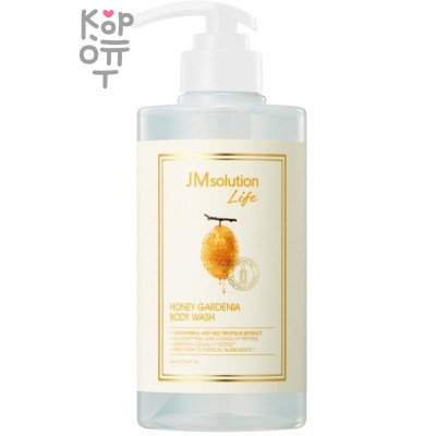 JMsolution Life Honey Gardenia Body Wash - Гель для душа с медом и гарденией 500мл. 
