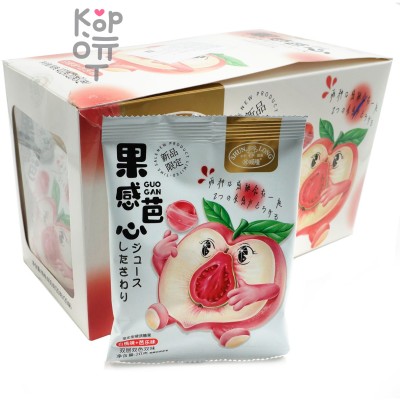 Леденцовая карамель Shun Long Fruity Baxin "Ягодка" со вкусом Персика и Банана