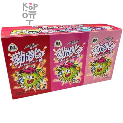 Конфеты Шипучка Popping Candy Mix Flavor - Шипучка - взрывашка "Baida" со вкусами фруктов и напитков