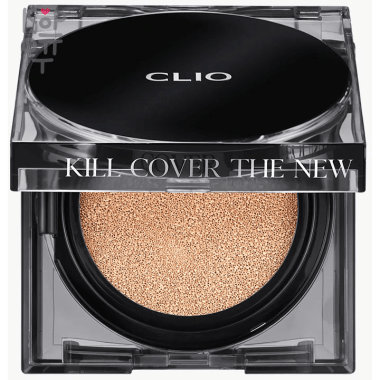 Clio Kill Cover The New Founwear Cushion SPF50+ PA+++ - Полуматовый кушон с невесомым покрытием 15гр.+15гр. — Корейские товары для всей семьи(КорОпт)