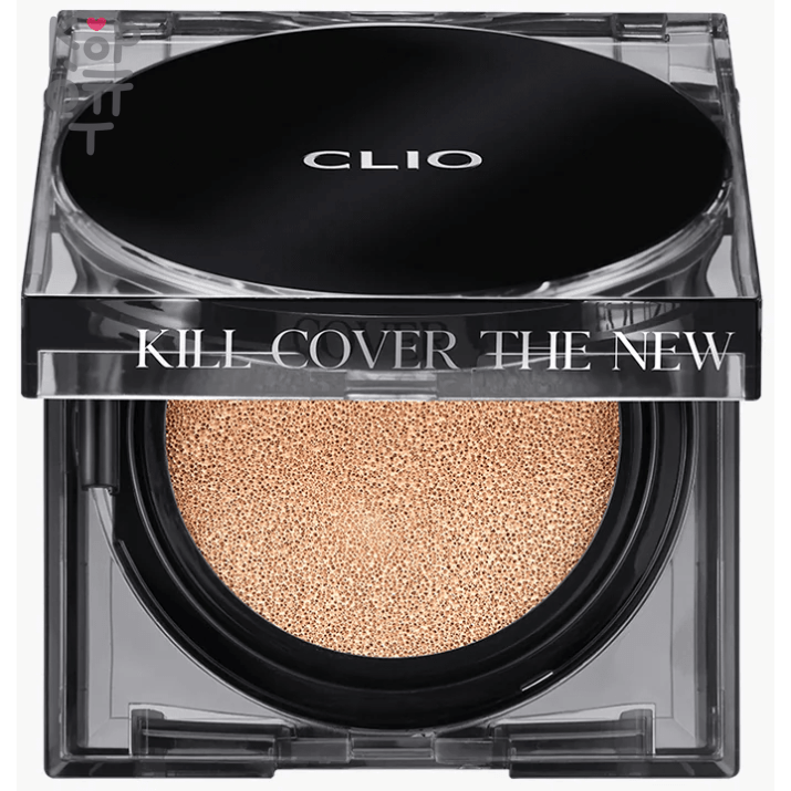 Clio Kill Cover The New Founwear Cushion SPF50+ PA+++ - Полуматовый кушон с невесомым покрытием 15гр.+15гр., купить с доставкой на дом Тональный кушон с запасным блоком сохраняет эффект идеальной кожи до 54 часов. Помимо ровного, естественного покрытия и здорового сияния, средство обеспечивает глубокий уход, обладает осветляющим эффектом и защищает от повреждающего воздействия УФ лучей. 
