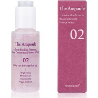 Dermashare The Ampoule Lactobacillus Ferment Rosa Damascena Flower Water - Сыворотка для лица отбеливающая с экстрактом дамасской розы 50 мл
