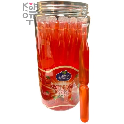 Питьевое Фруктовое желе Shuiguoriji Fresh Juice - Фруктовый напиток со вкусом Клубники