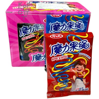 Желе фруктовое laughter Jelly Фруктовое желе Волшебный смех со вкусом Клубники, Черники и Персика, 30гр.