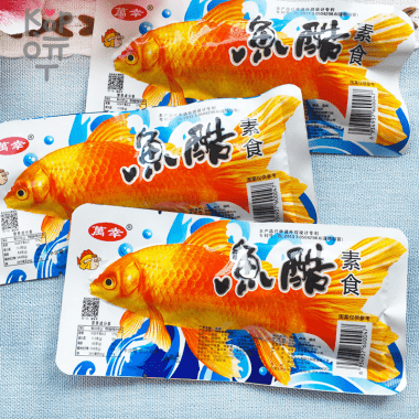 Снэк Jiang Fa с рыбным вкусом Zhong Along, 22гр. — Корейские товары для всей семьи(КорОпт)