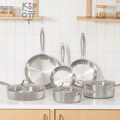 IH кастрюля HappyCall 3-Ply Stainless Steel Pot - Из 3-х слойной нержавеющей стали