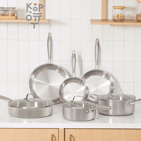 IH кастрюля HappyCall 3-Ply Stainless Steel Pot - Из 3-х слойной нержавеющей стали