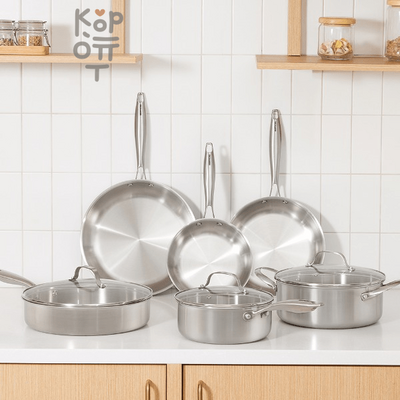 IH кастрюля HappyCall 3-Ply Stainless Steel Pot - Из 3-х слойной нержавеющей стали