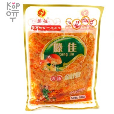 Грибы Эноки - Опенок зимний Энокитаке острый, 250гр. — Корейские товары для всей семьи(КорОпт)