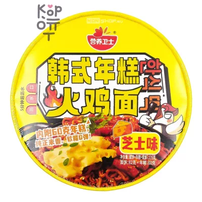 Лапша в корейском стиле с токпокки, сырный вкус 176 гр