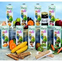 FIORY палочки для попугаев Sticks с яблоком 2х30гр.