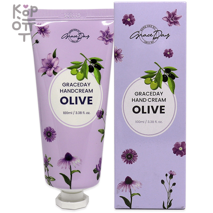 Grace Day Hand Cream Olive - Крем для рук с экстрактом оливы, 100мл., купить с доставкой на дом фото 1 &mdash; Корейские товары для всей семьи(КорОпт)