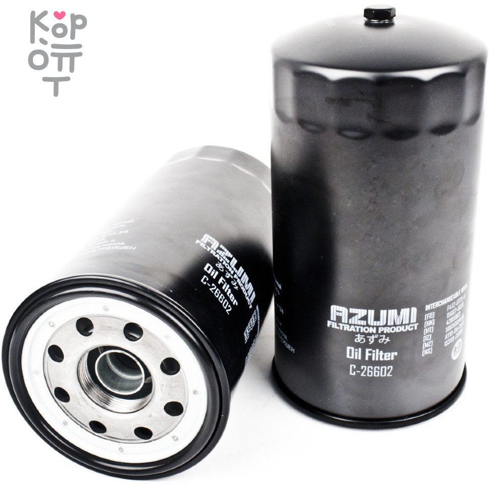 C602A/C26602 15607-1640 AZUMI - Фильтр масляный    , купить с доставкой на дом фото 1 — Корейские товары для всей семьи(КорОпт)
