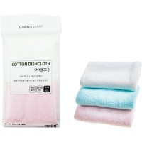 SUNG BO Салфетка для кухни универсальная №028 "Сotton Dishcloth" - 24см×28см, хлопковая 2шт.