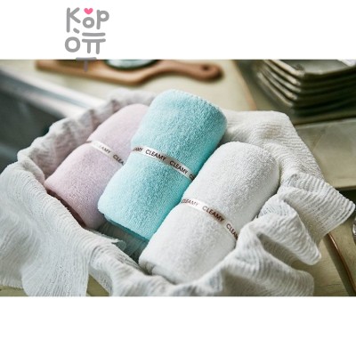 SUNG BO Салфетка для кухни универсальная №028 "Сotton Dishcloth" - 24см×28см, хлопковая 2шт.