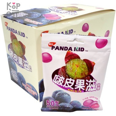 Мягкая конфета Panda Kid со вкусом Винограда — Корейские товары для всей семьи(КорОпт)