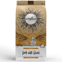 CRAFTIA NATURA Сухой корм для взрослых собак миниатюрных и мелких пород  из Ягненка с Перепелкой.