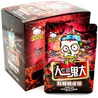 Драже Skull Crispy Beads Кислые Черепушки со вкусом белого Персика