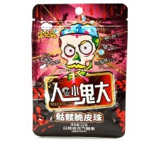Драже Skull Crispy Beads Кислые Черепушки со вкусом белого Персика