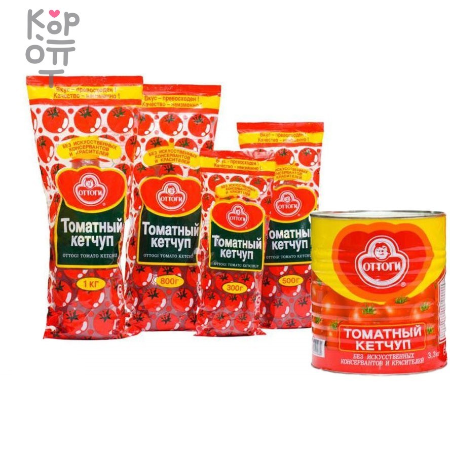 Ottogi - Кетчуп томатный Оттоги, 1шт., купить с доставкой на дом фото 1 — Корейские товары для всей семьи(КорОпт)