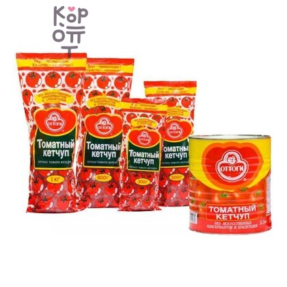 Ottogi - Кетчуп томатный Оттоги, 1 шт.