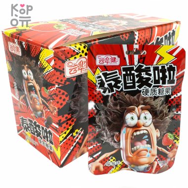 Кислая освежающая карамель YunHua Sour Candy - невероятный вынос мозга со вкусом ледяной Колы &mdash; Корейские товары для всей семьи(КорОпт)