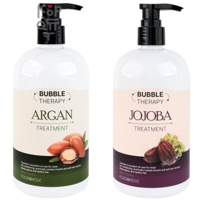 FOODAHOLIC Bubble Therapy Jojoba Argan Treatment - Маска для волос, 500мл.