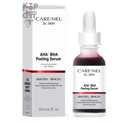 CARENEL AHA·BHA Peeling Serum - Кровавый пилинг для лица с AHA- и BHA- кислотами 30 мл