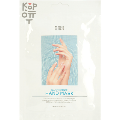 Tenzero Water Essence Hand Mask - Смягчающая увлажняющая маска для рук 16 мл