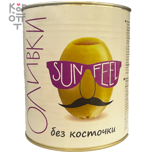 Sunfeel - Оливки без косточки , купить с доставкой на дом фото 1 &mdash; Корейские товары для всей семьи(КорОпт)