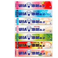 UHA Tokuno Milk 8.2 Strong Candy - Очень толстая молочная конфета, в японском стиле, 40гр.