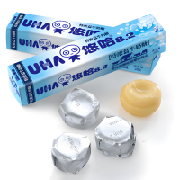 UHA Tokuno Milk 8.2 Strong Candy - Очень толстая молочная конфета, в японском стиле, 40гр.