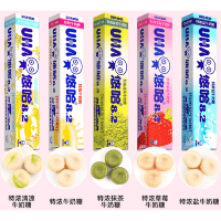 UHA Tokuno Milk 8.2 Strong Candy - Очень толстая молочная конфета, в японском стиле, 40гр.