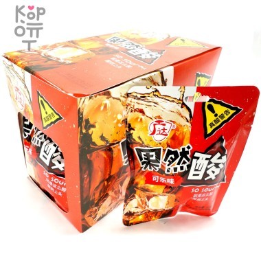 Кислая карамель Кислое предупреждение Sour Candy со вкусом Кока Колы — Корейские товары для всей семьи(КорОпт)