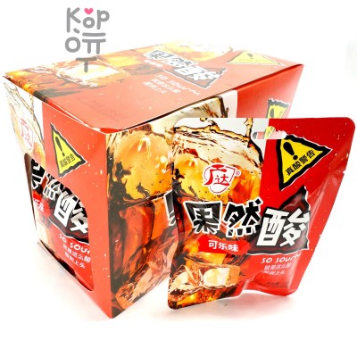 Кислая карамель Кислое предупреждение Sour Candy со вкусом Кока Колы